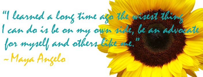 Maya Angelo Advocate Quote